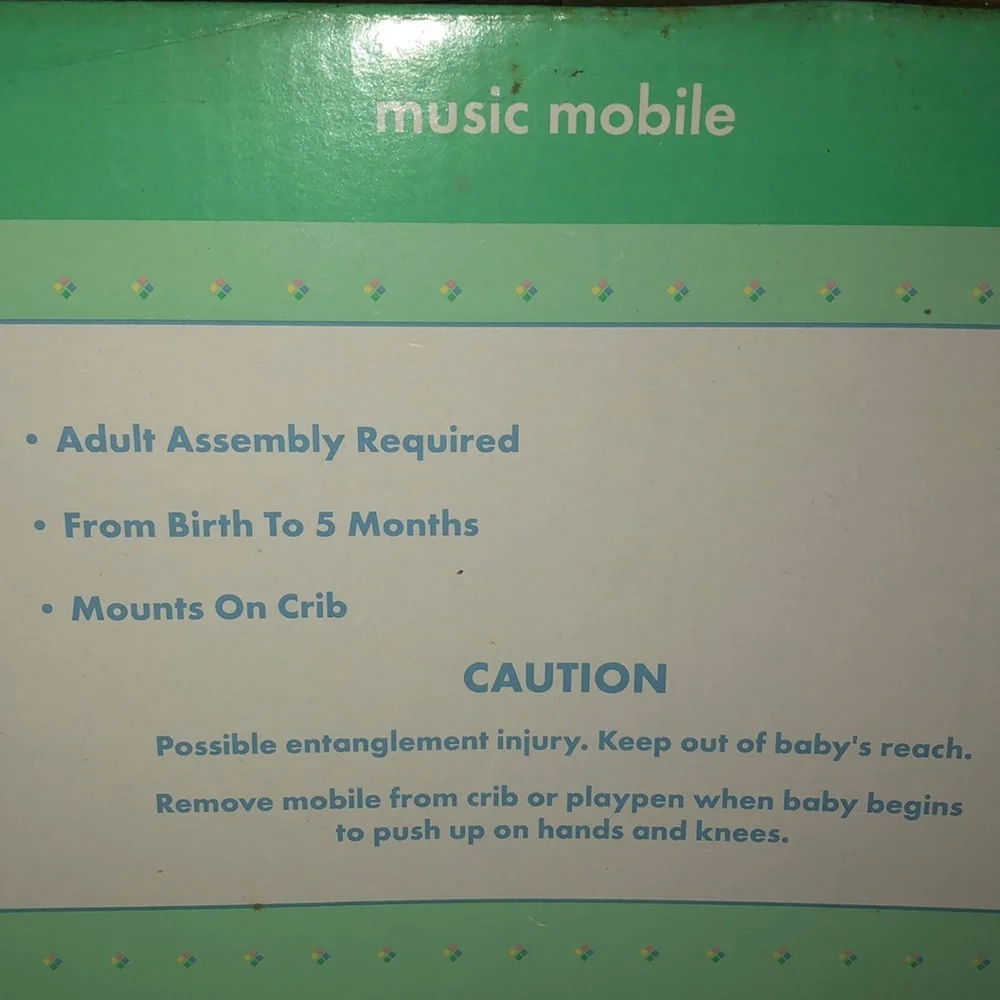 NWOT-Baby Simply Baby-Music Mobile - Picture 5 of 11